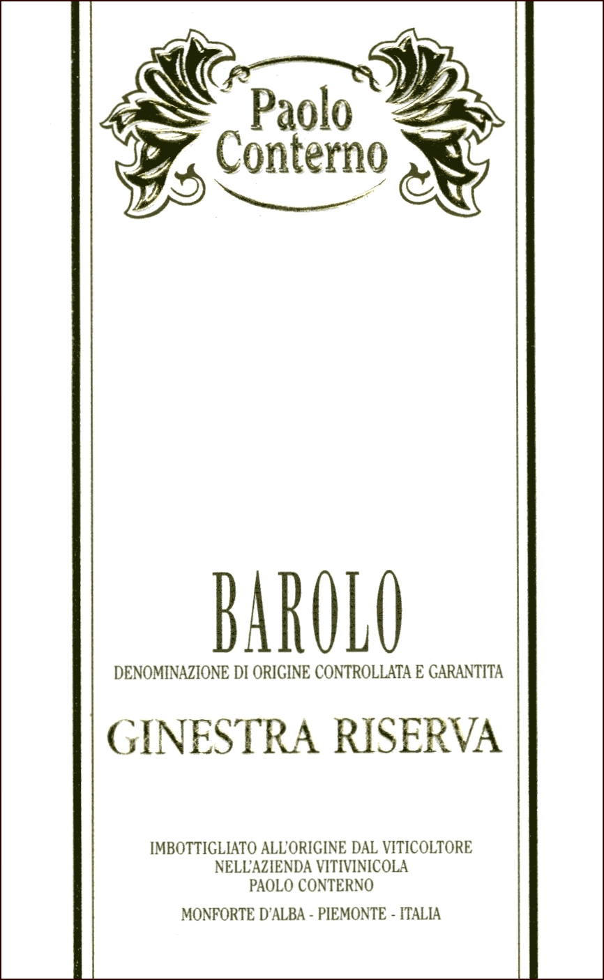 Barolo Ginestra Riserva 2008