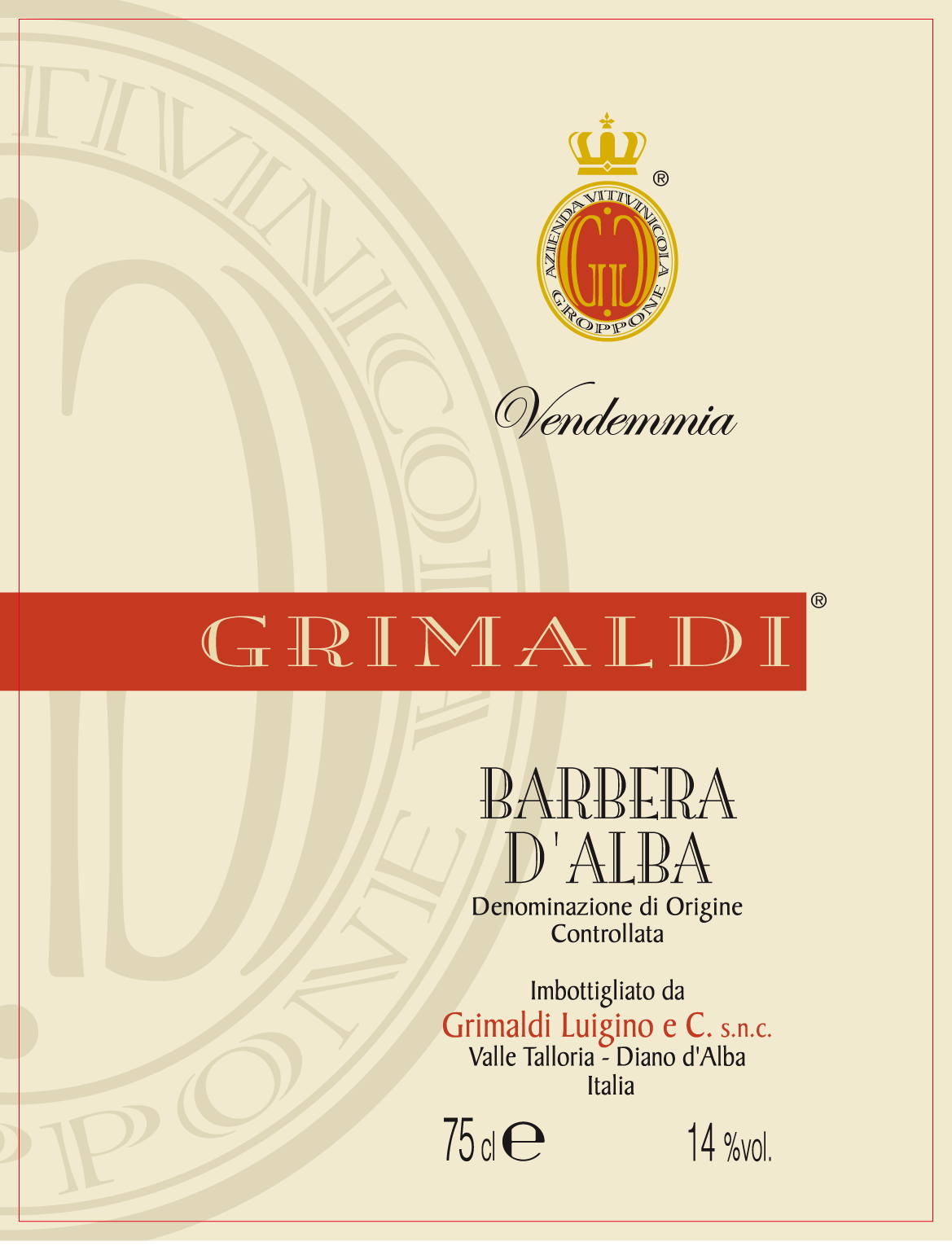 Barbera d'Alba 2007