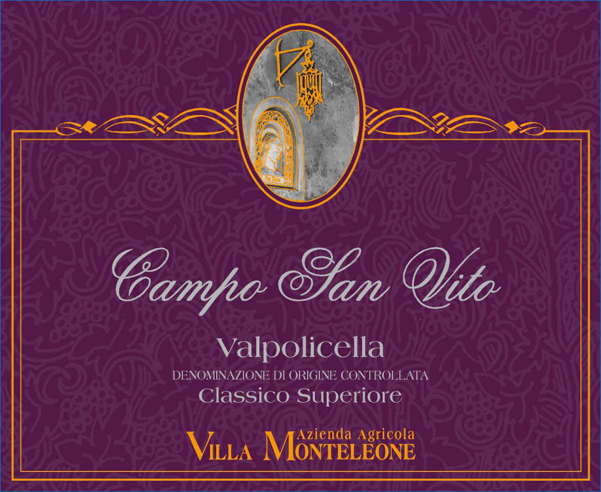 Valpolicella Superiore Ripasso Campo San Vito 2007