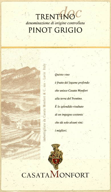 Pinot Grigio Trentino 1997