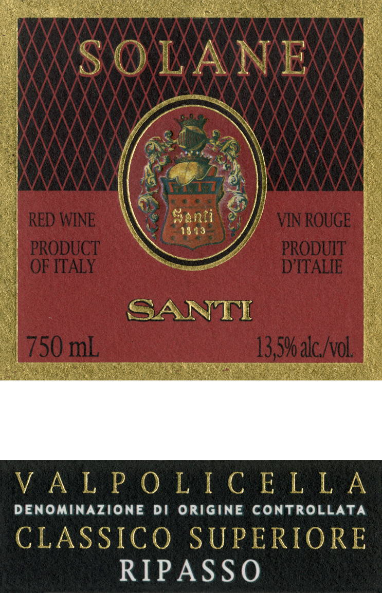 Valpolicella Classico Ripasso Solane 2006