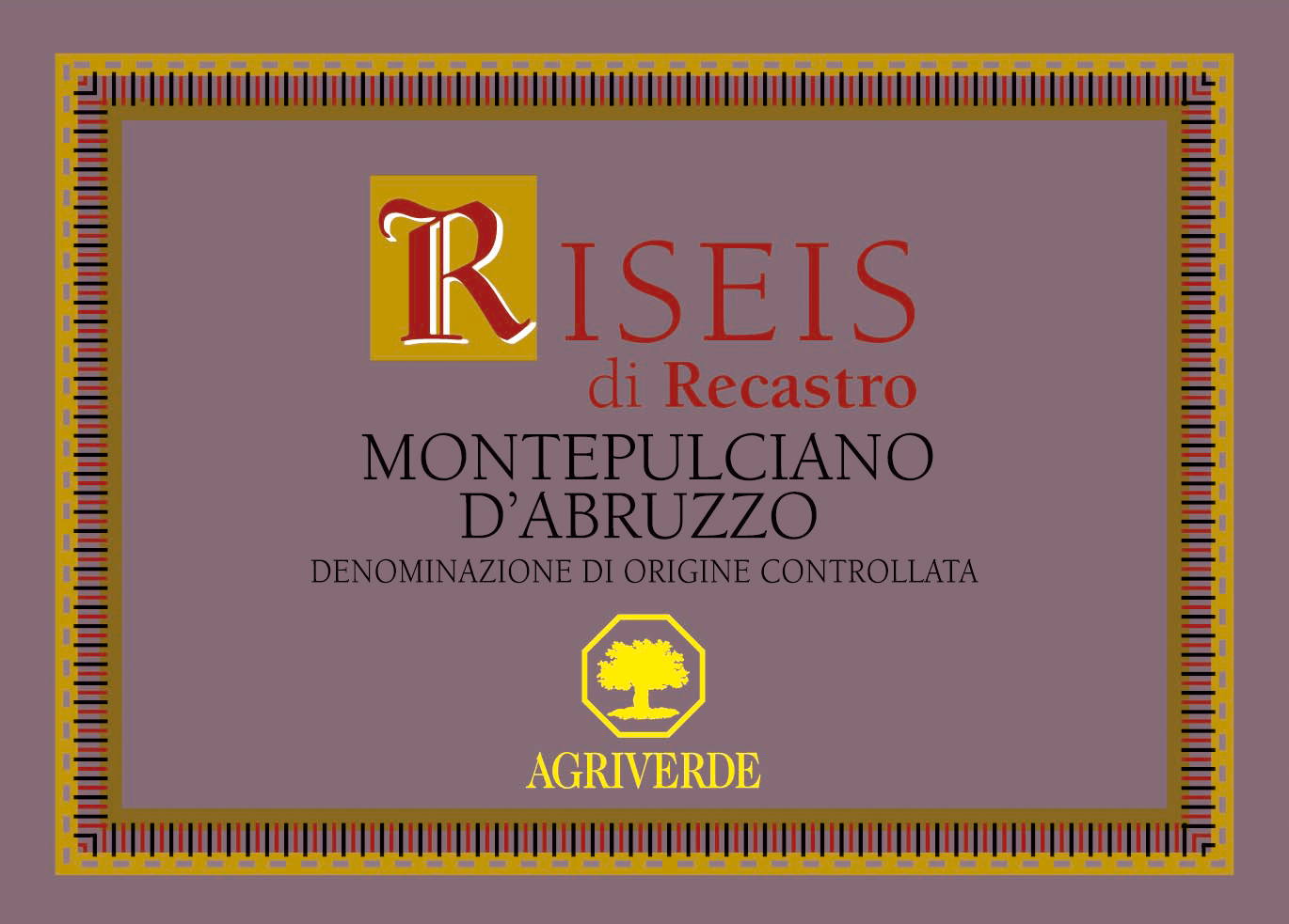 Montepulciano d'Abruzzo Riseis Riserva 1992