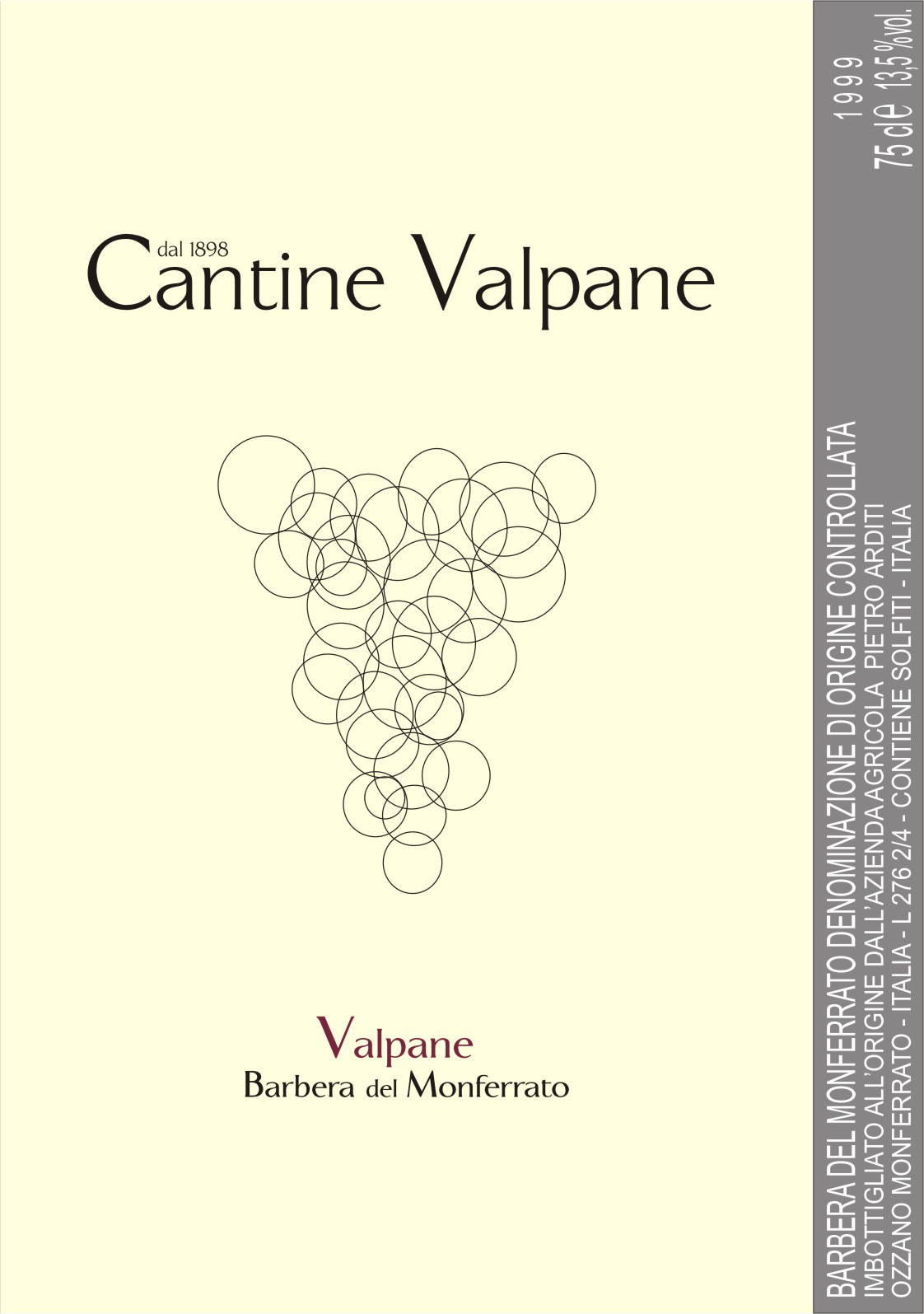 Barbera Valpane 2004