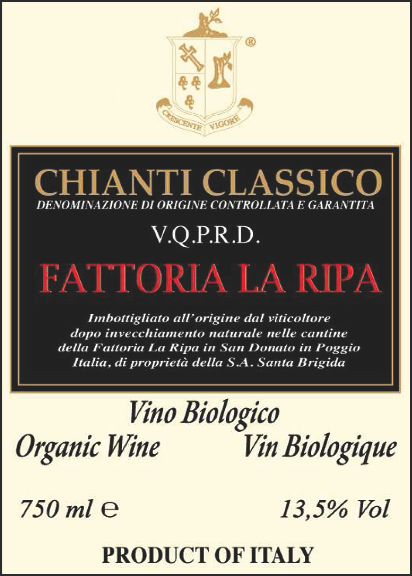 Chianti Classico Docg Biologico 2009