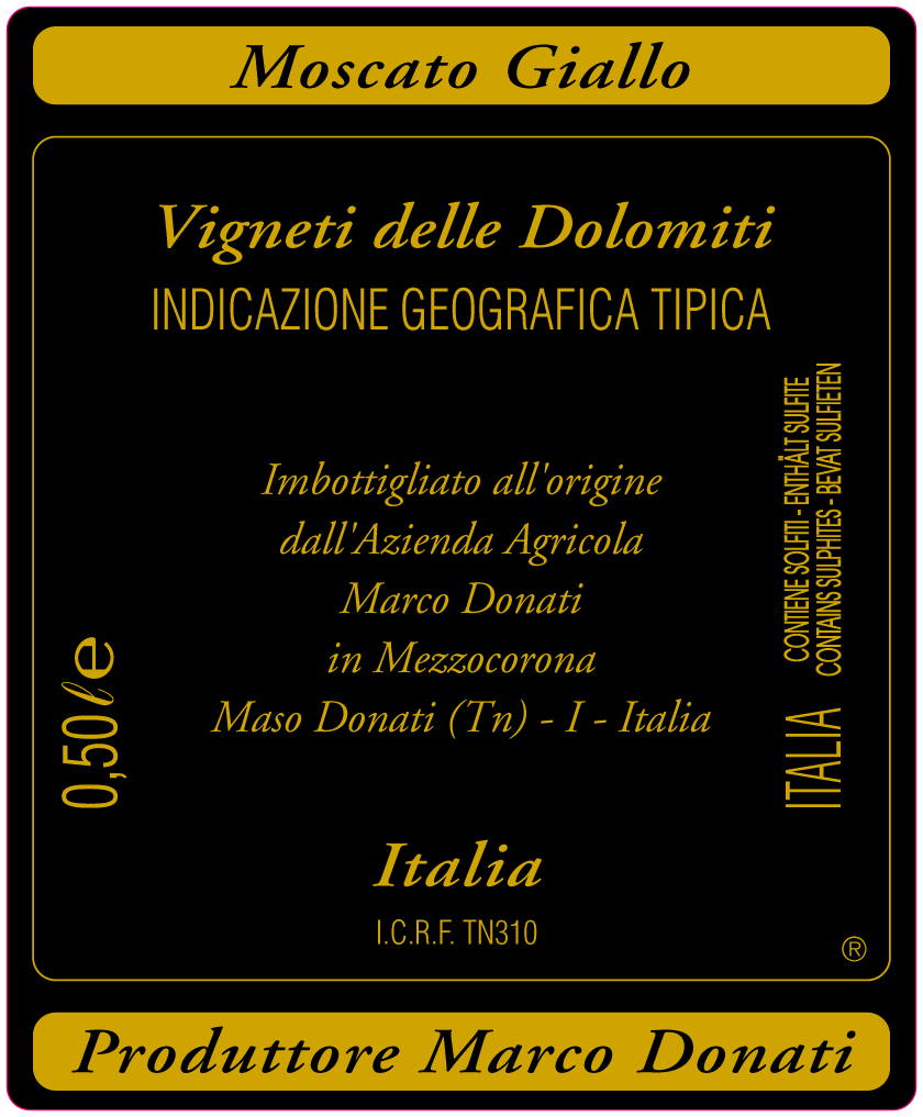 Moscato Giallo 2009