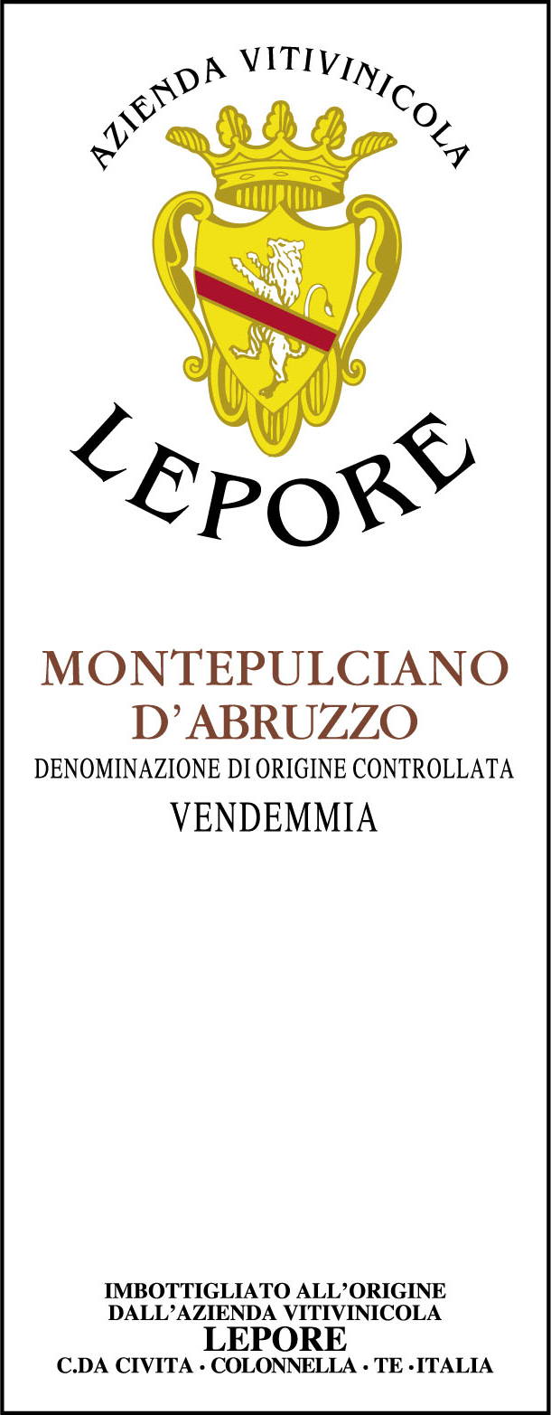 Montepulciano d'Abruzzo 2014