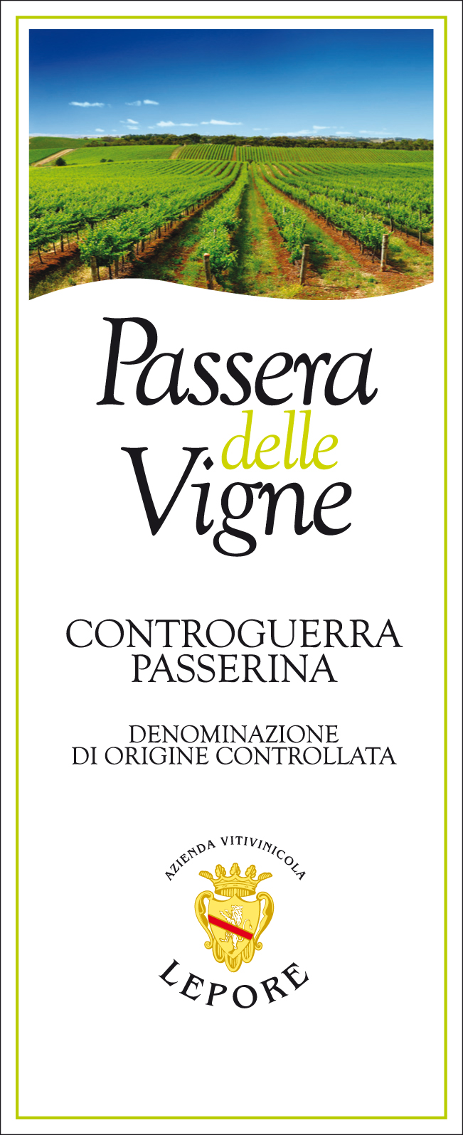 Passera delle Vigne 2014