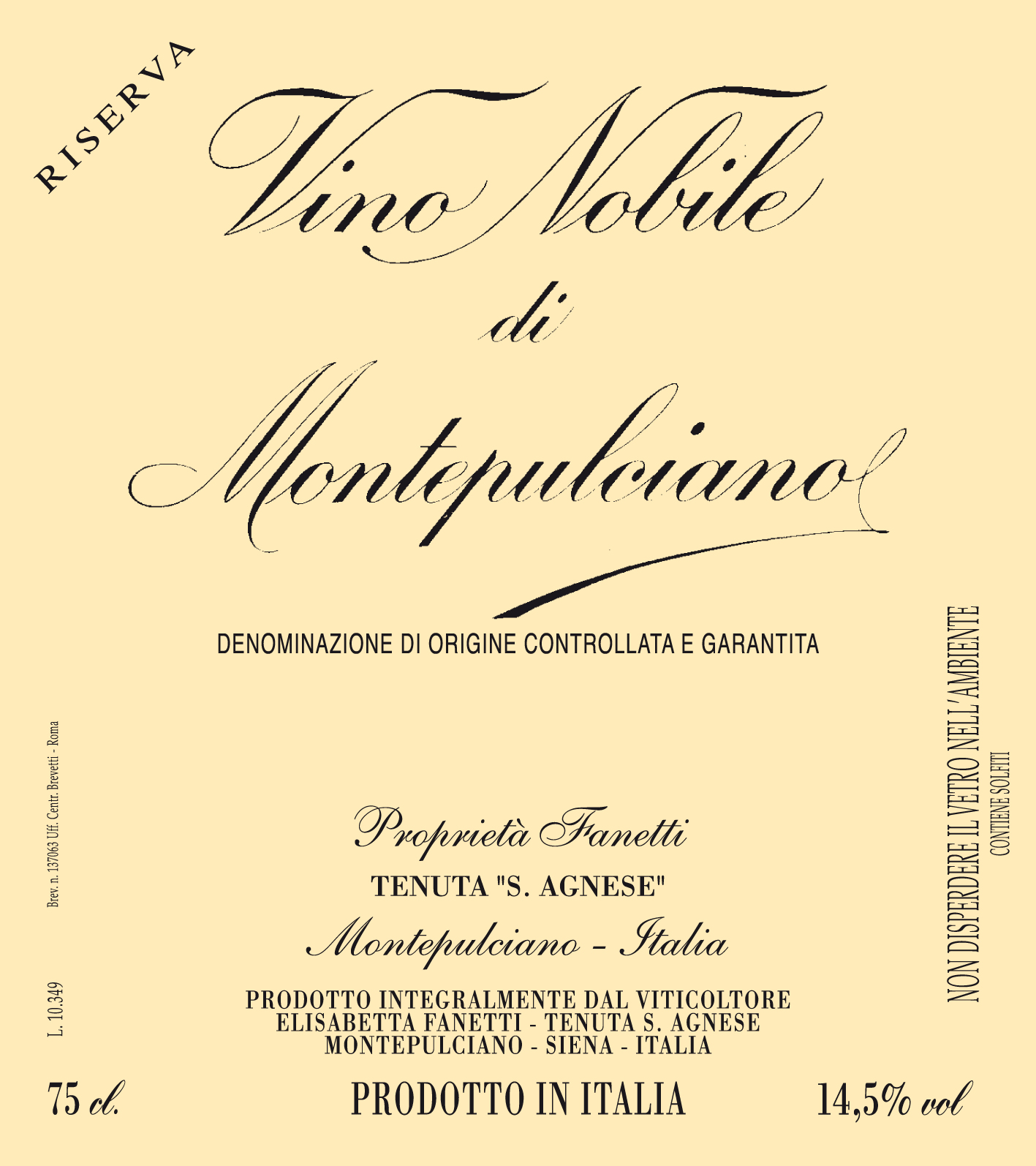 Nobile di Montepulciano Riserva 2005