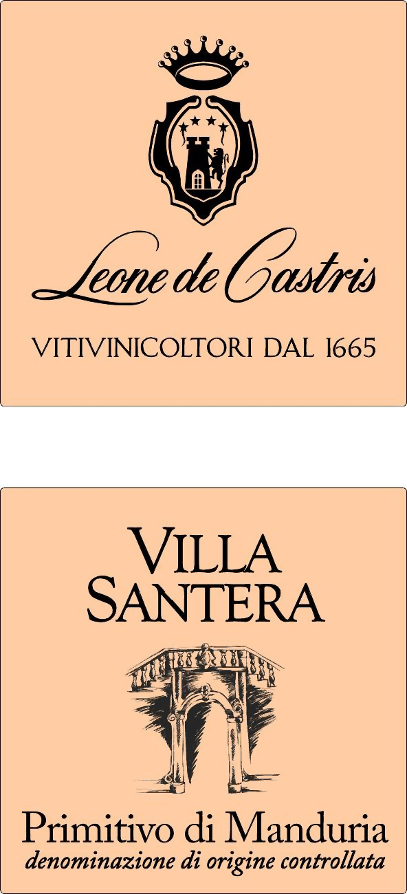 Primitivo di Manduria Villa Santera 2013