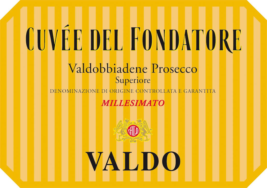 Cuvée del Fondatore Prosecco di Valdobbiadene Superiore Docg Millesimato 2012
