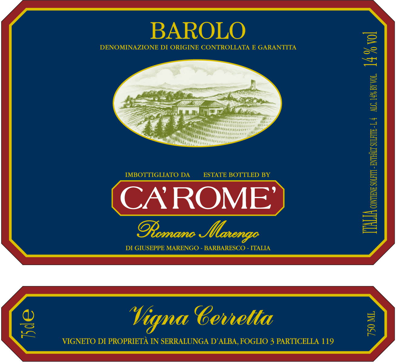 Barolo Vigna Cerretta 2005