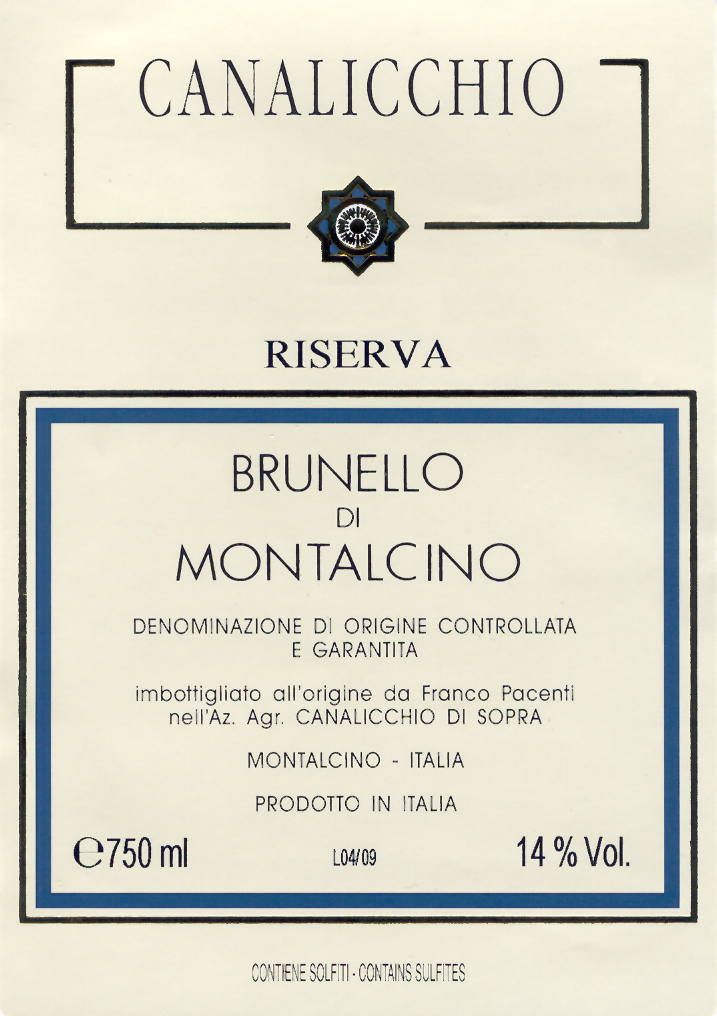 Brunello di Montalcino Riserva 2010