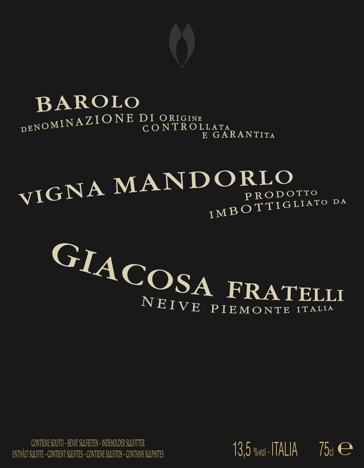 Barolo Docg Vigna Mandorlo 2007