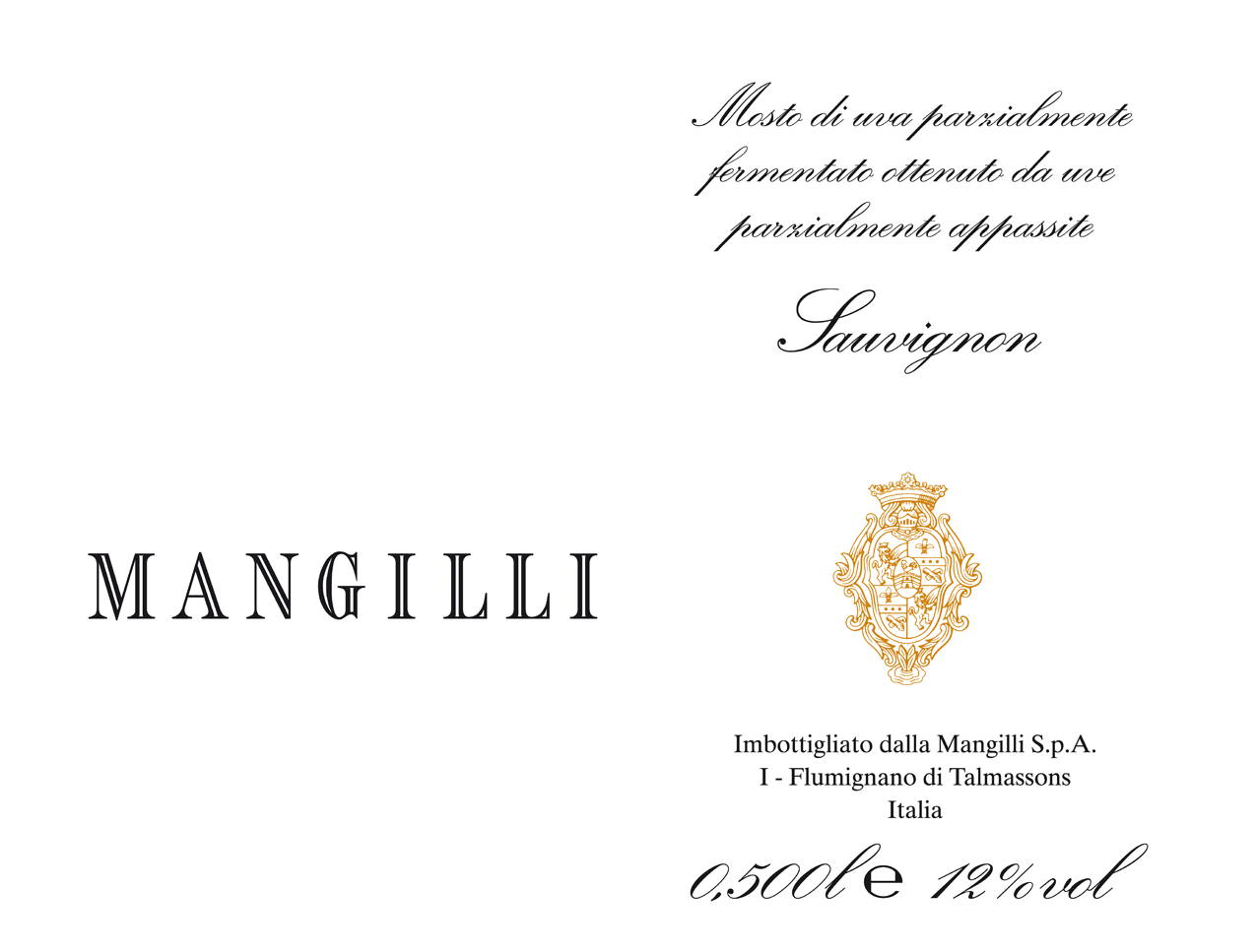 Sauvignon Mosto di uve appassite 2004