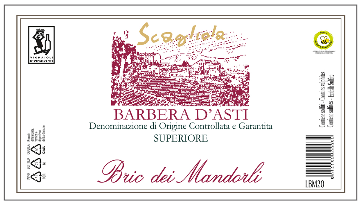 Barbera d'Asti Bric dei Mandorli 2020