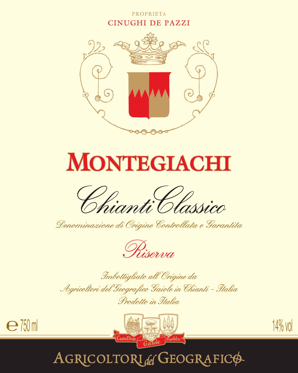 Chianti Classico Montegiachi Riserva 2008