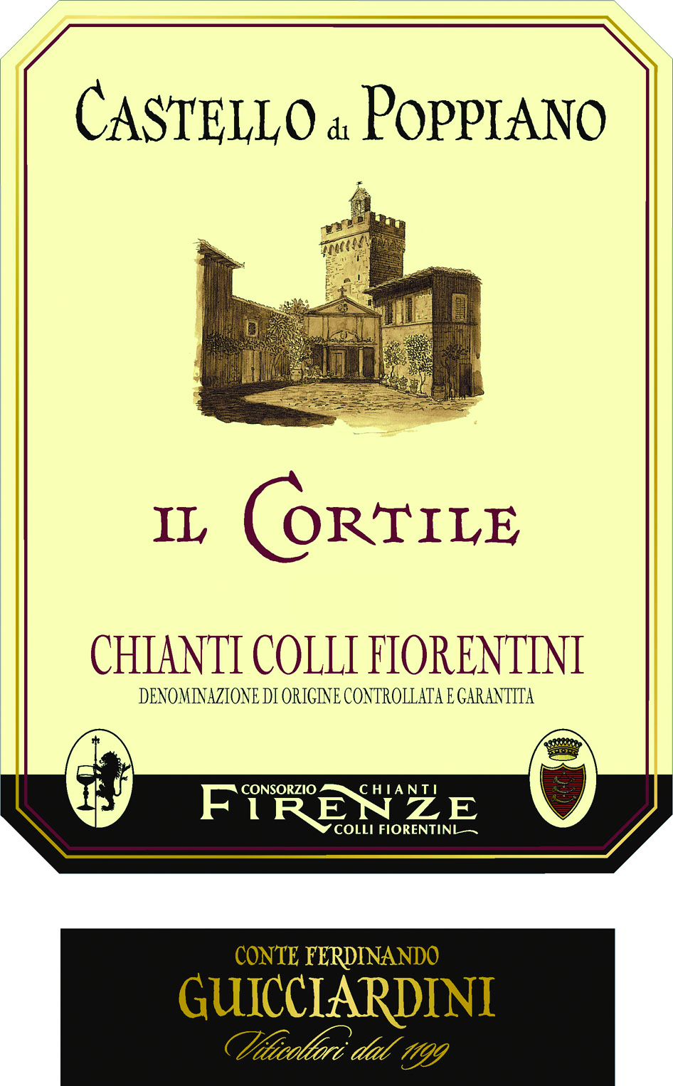 Chianti Docg Il Cortile - Castello di Poppiano 2010