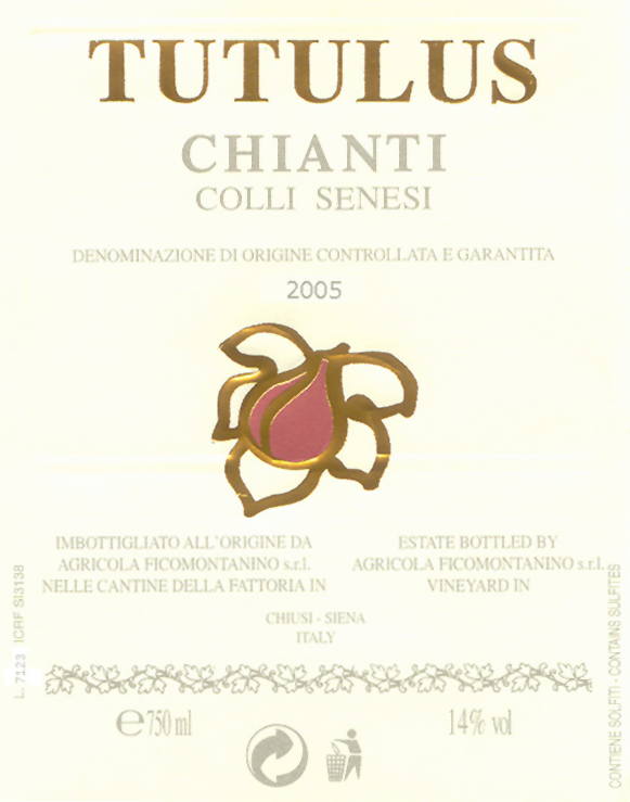 Chianti Colli Senesi Tutulus 2009