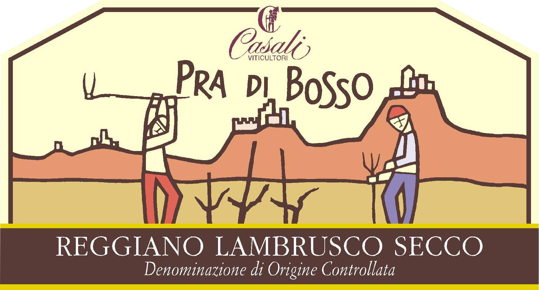 Lambrusco Reggiano Pra di Bosso 2012