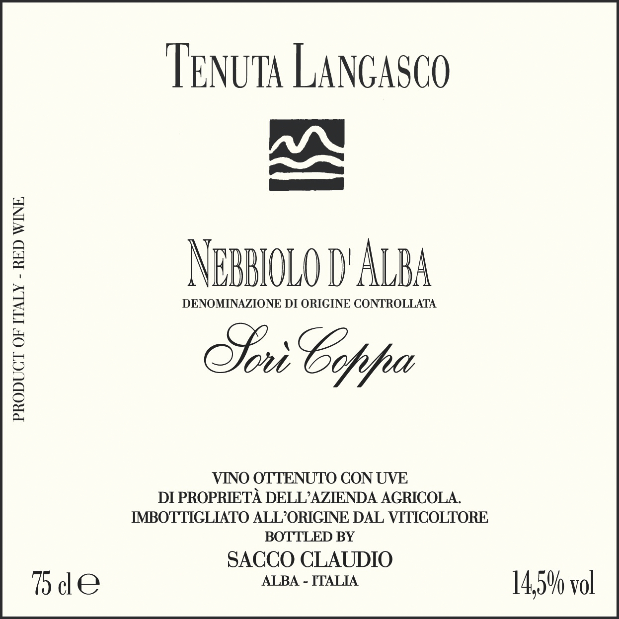 Nebbiolo d'Alba Sorì Coppa 2008