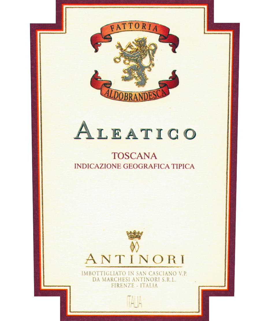 Aleatico Fattoria Aldobrandesca 1998