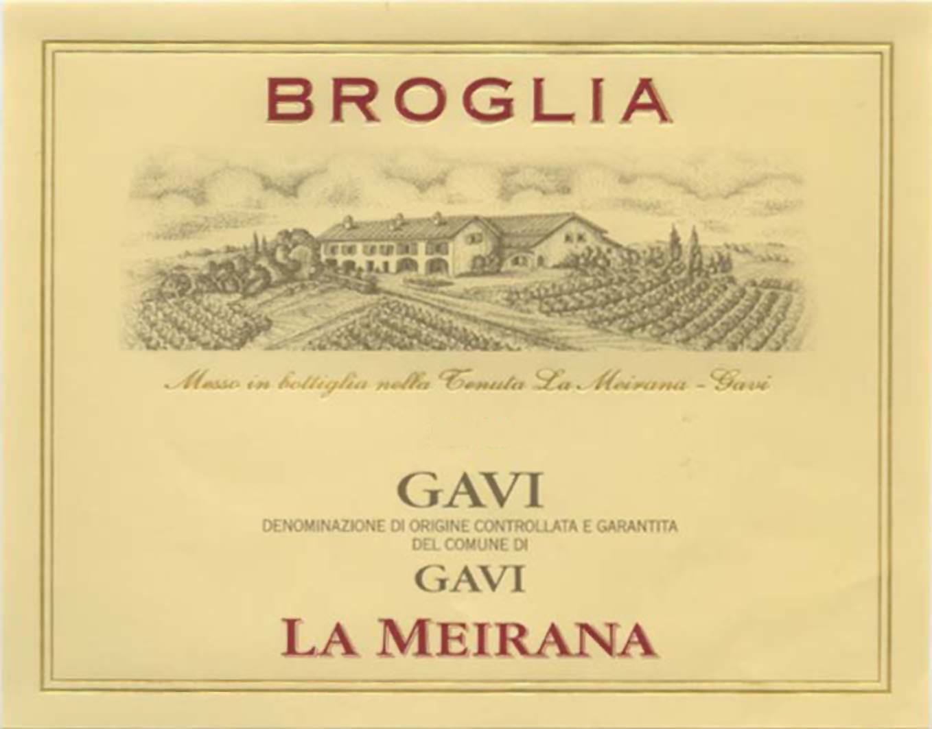 La Meirana Gavi Docg 2010