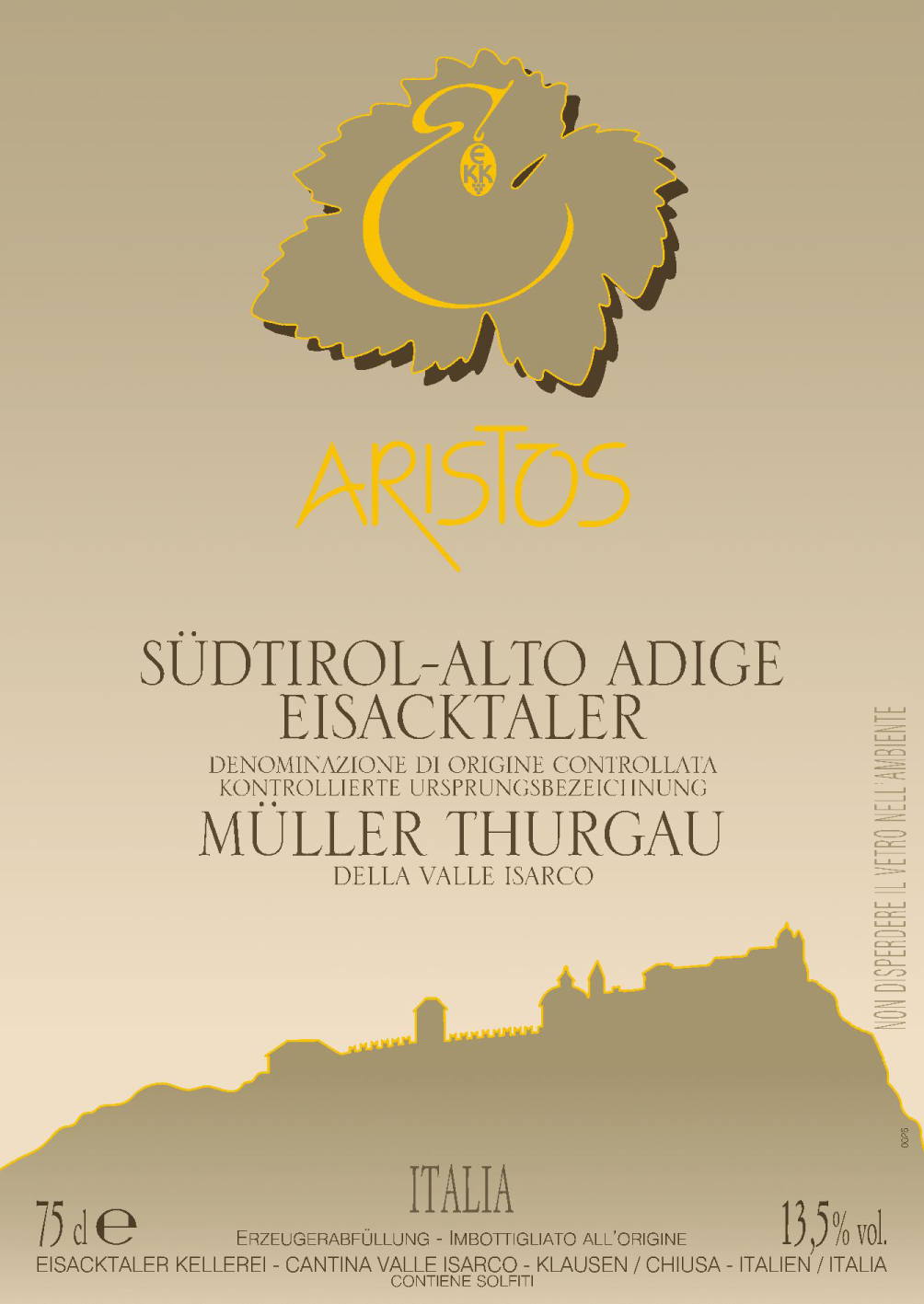 Aristos Müller Thurgau 2009