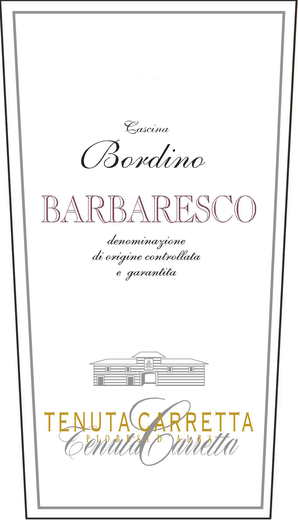 Barbaresco Docg Cascina Bordino 2009