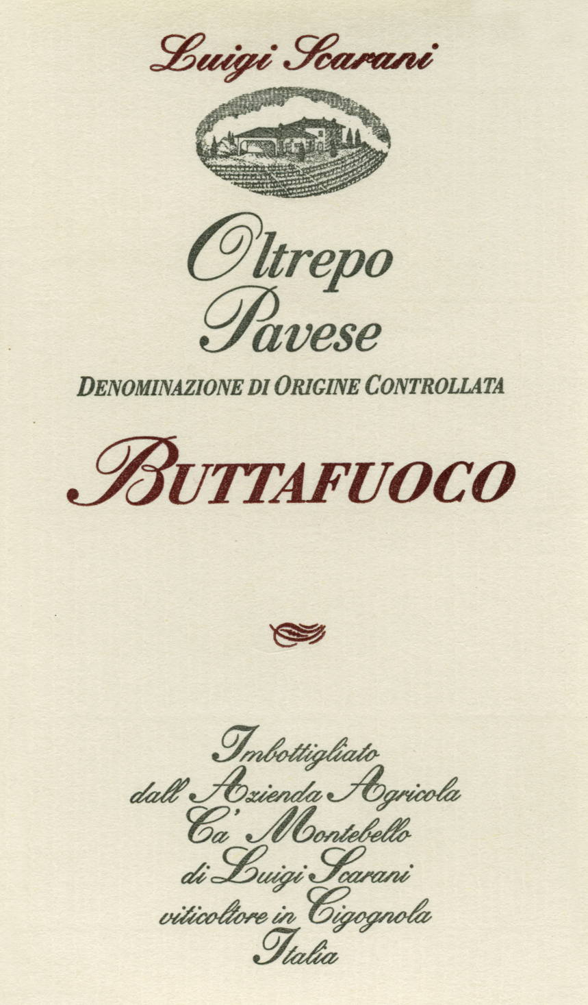 Buttafuoco Oltrepo Pavese 2009