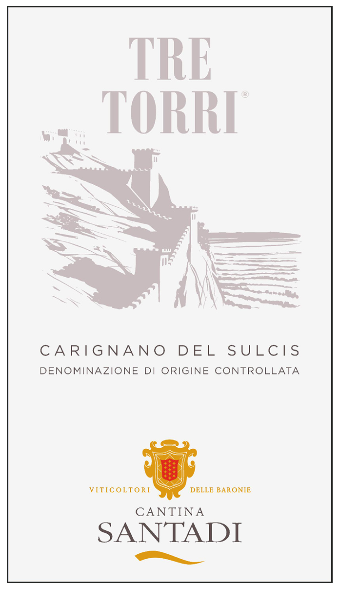 Tre Torri Carignano del Sulcis Doc 2014