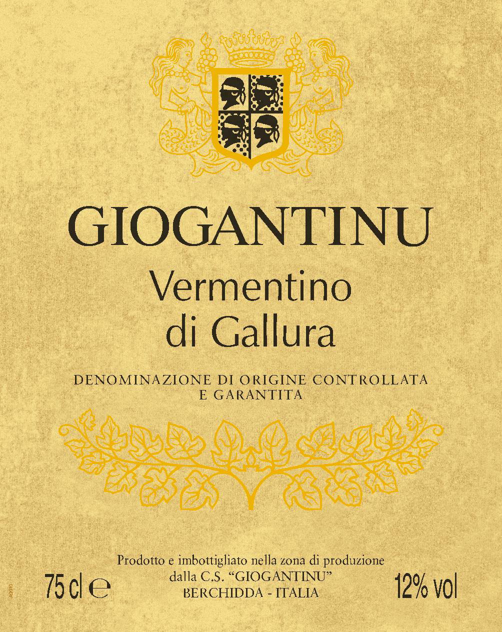 Vermentino di Gallura 2009