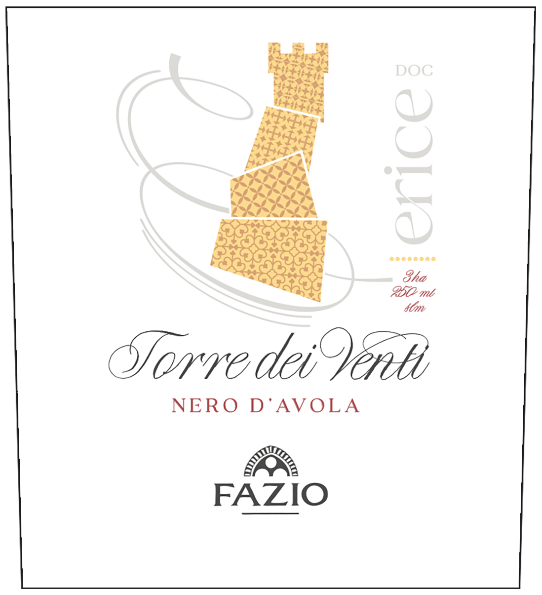 Nero d'Avola Torre dei Venti Erice Doc 2014