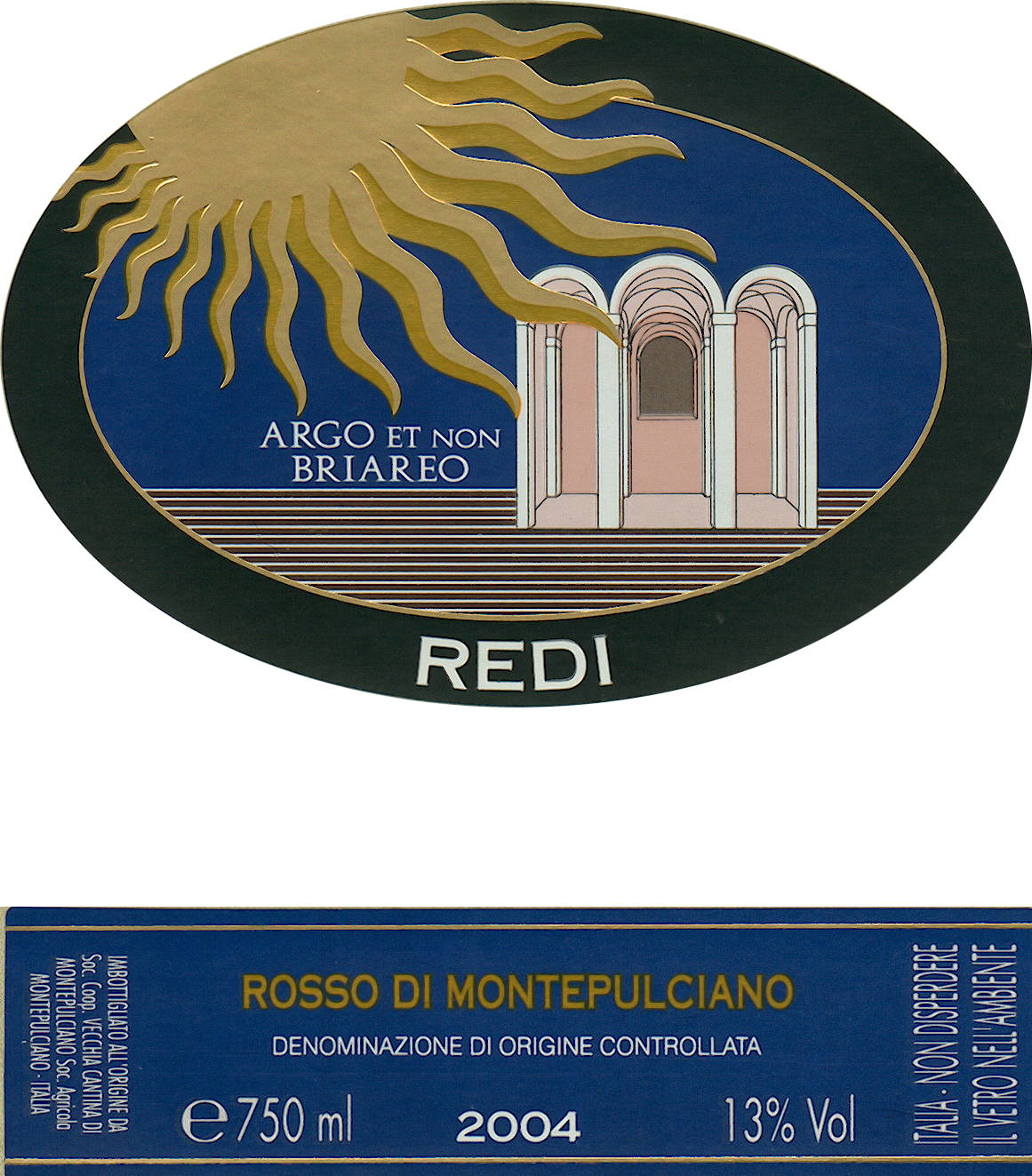 Rosso di Montepulciano Cantina del Redi 2016