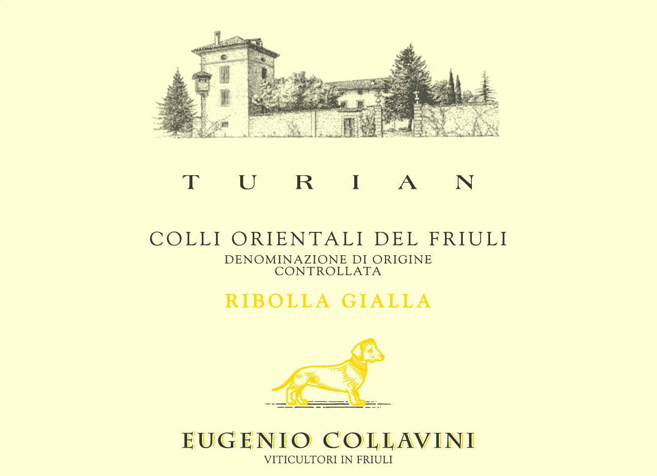 Turian Ribolla Gialla Doc Colli Orientali del Friuli 2008