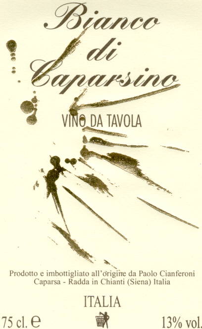Bianco di Caparsino 2008