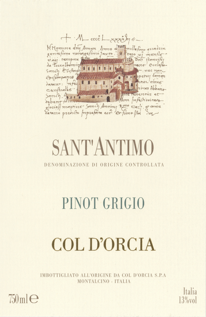 Pinot Grigio Sant'Antimo 2015