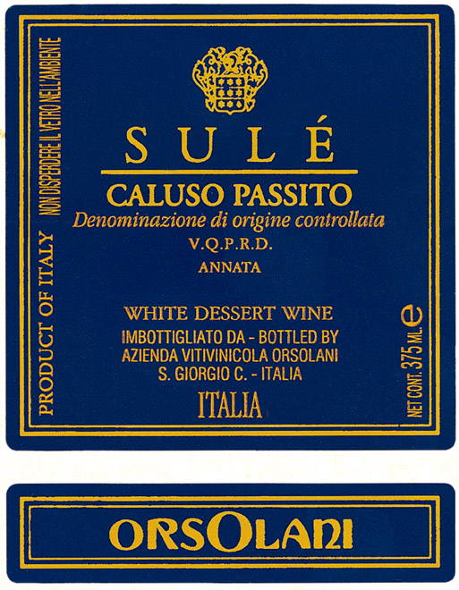Caluso Passito Sulé 2003