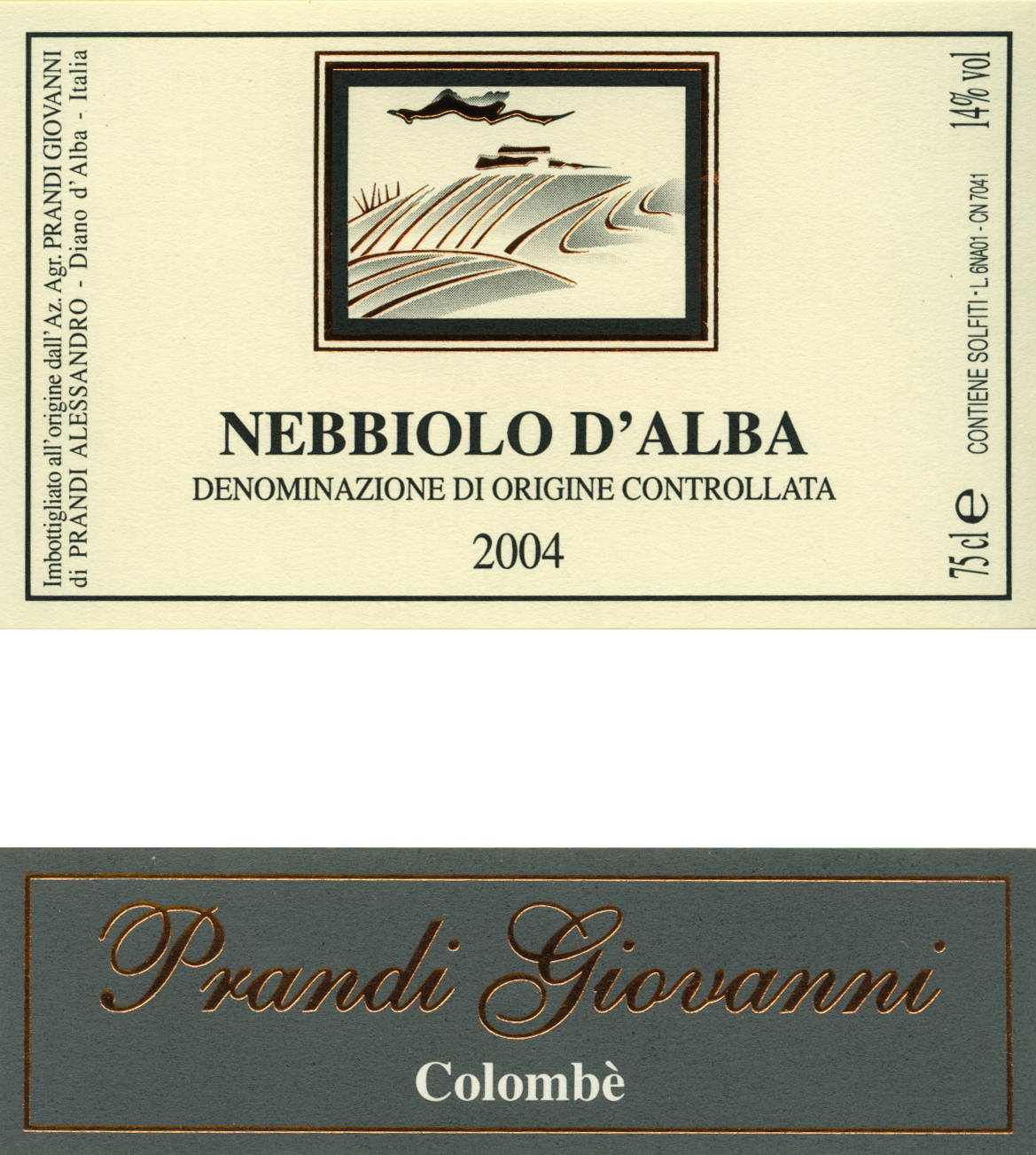 Nebbiolo d'Alba Colombè 2007
