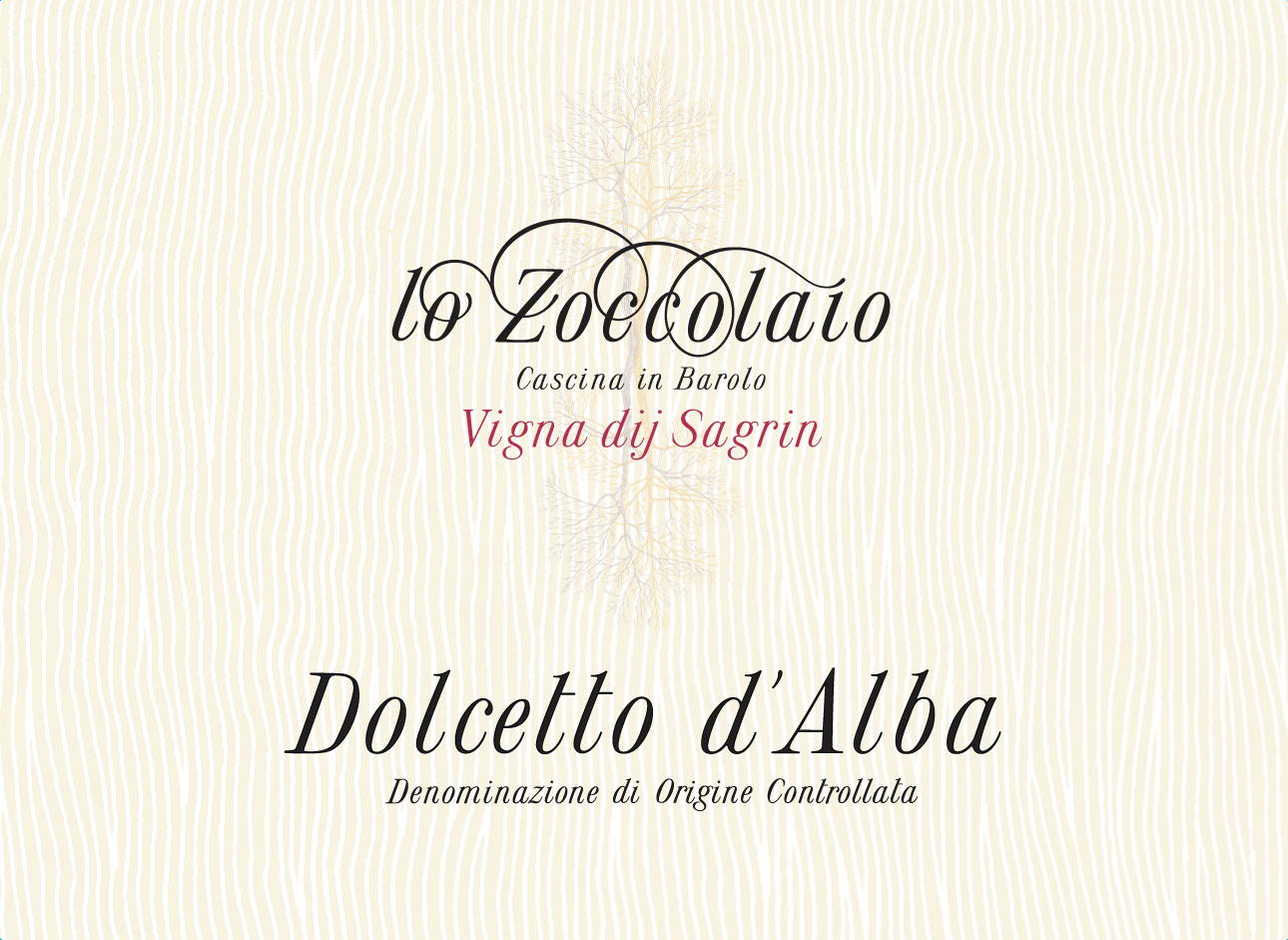 Dolcetto d'Alba Lo Zoccolaio Vigna Dij Sagrin 2001