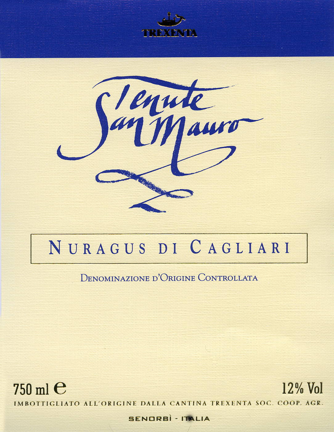 Nuragus di Cagliari Doc Tenute San Mauro 2008