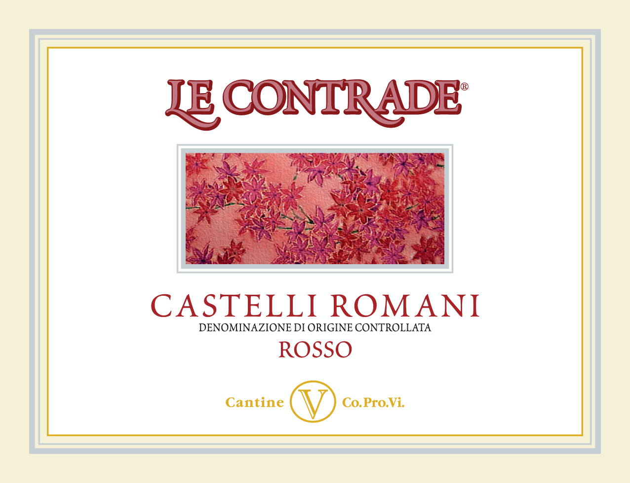 Castelli Romani Rosso Le Contrade 2008
