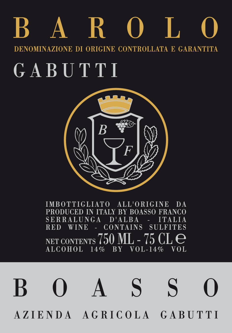 Barolo Gabutti 2009