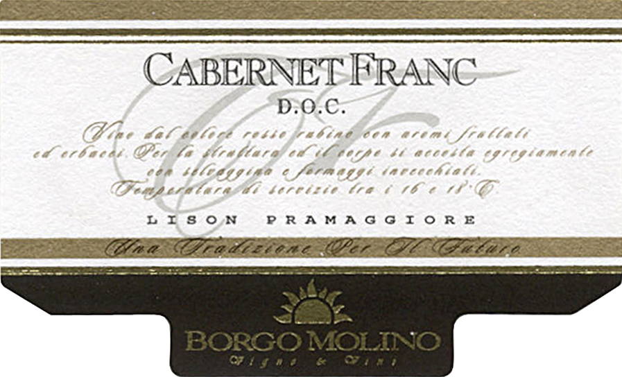 Cabernet Franc Borgo Molino 2008