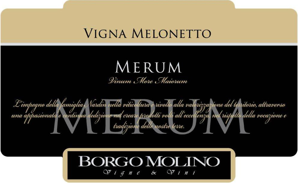 Merum Rosso Vigna Melonetto 2012