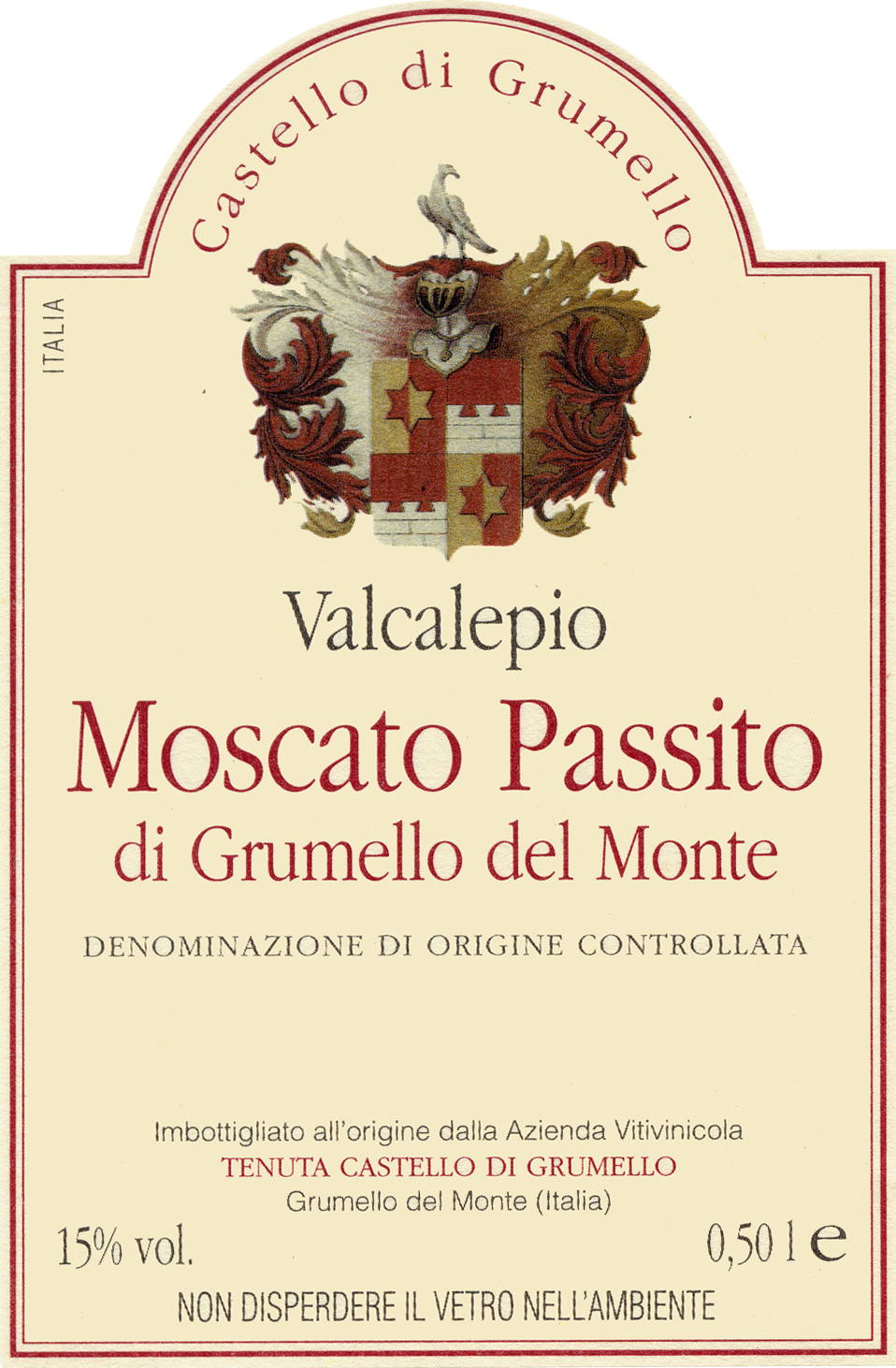 Valcalepio Moscato Passito 2008