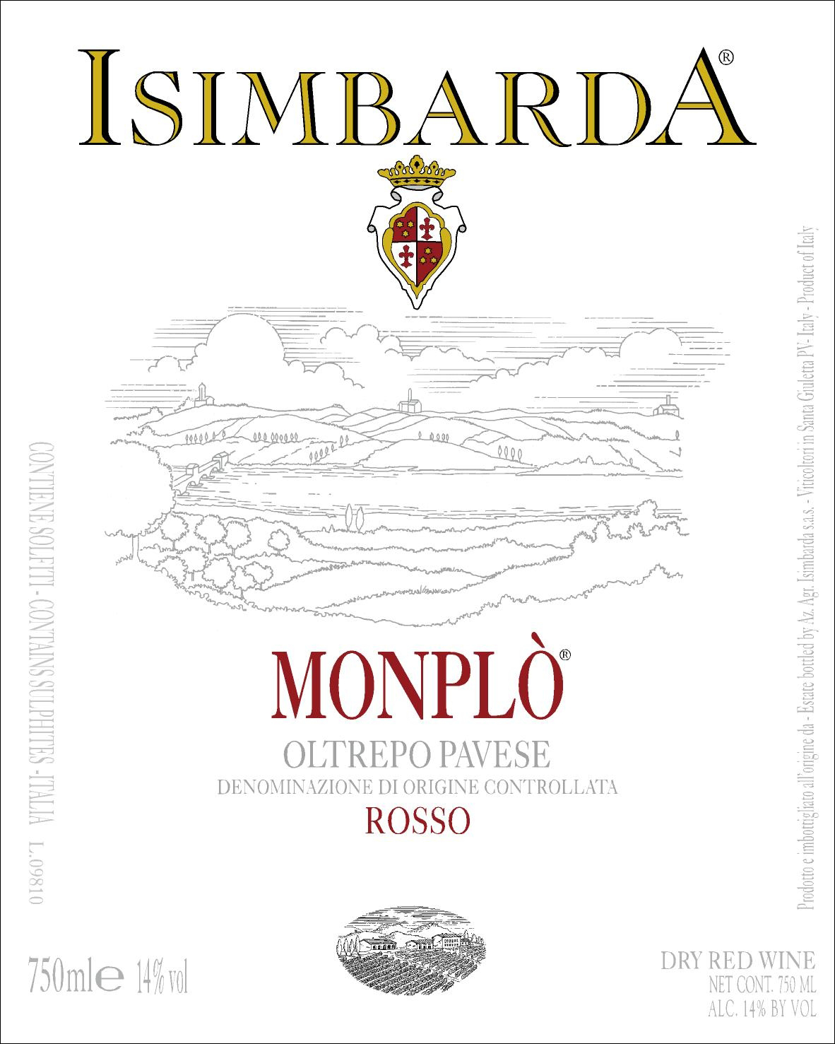 Op Rosso Doc Monplò 2011