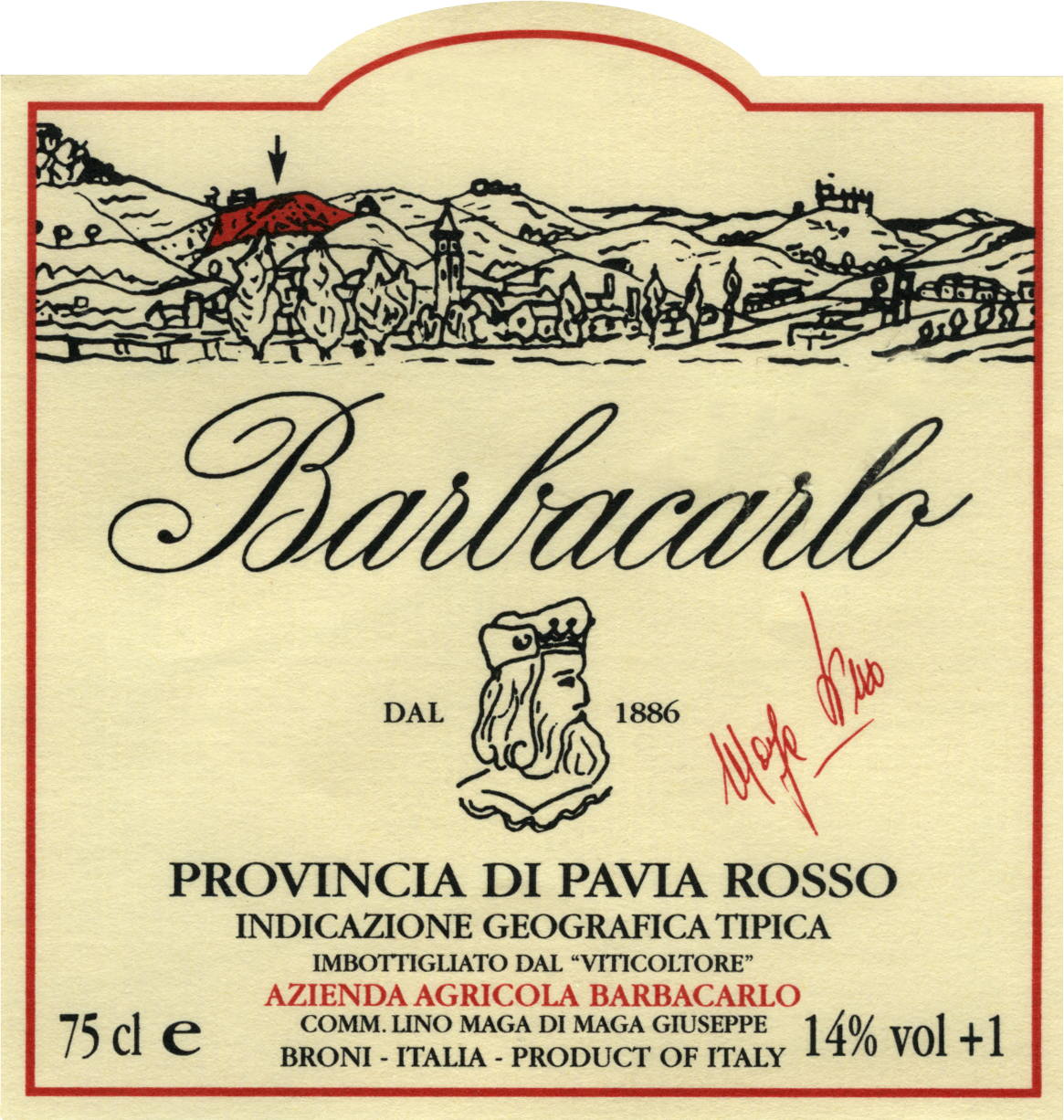 Barbacarlo Rosso 2007