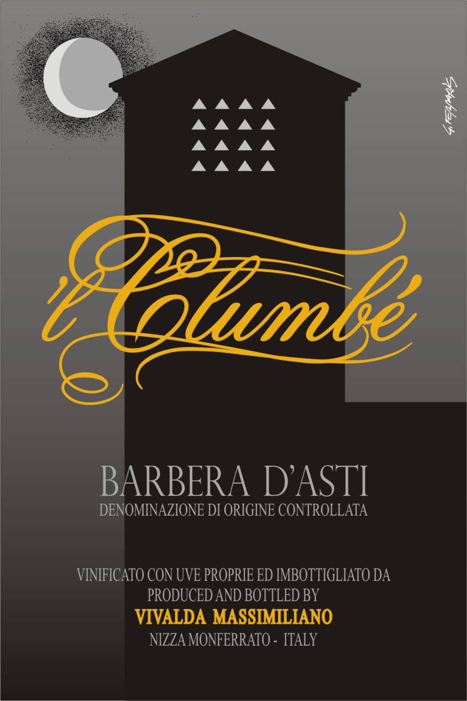 Barbera d'Asti Il Clumbè 2008