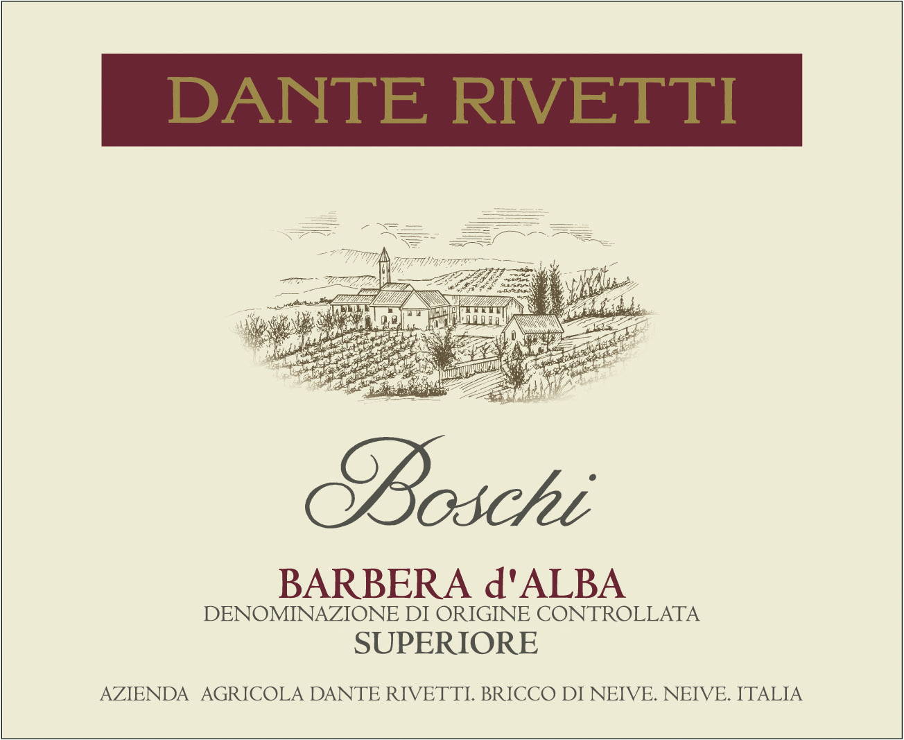 Barbera d'Alba Doc Superiore Boschi 2011