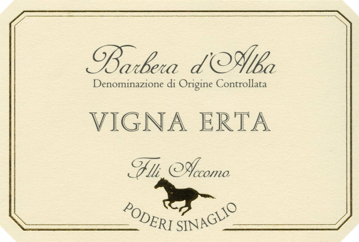 Barbera d'Alba Vigna Erta 2006